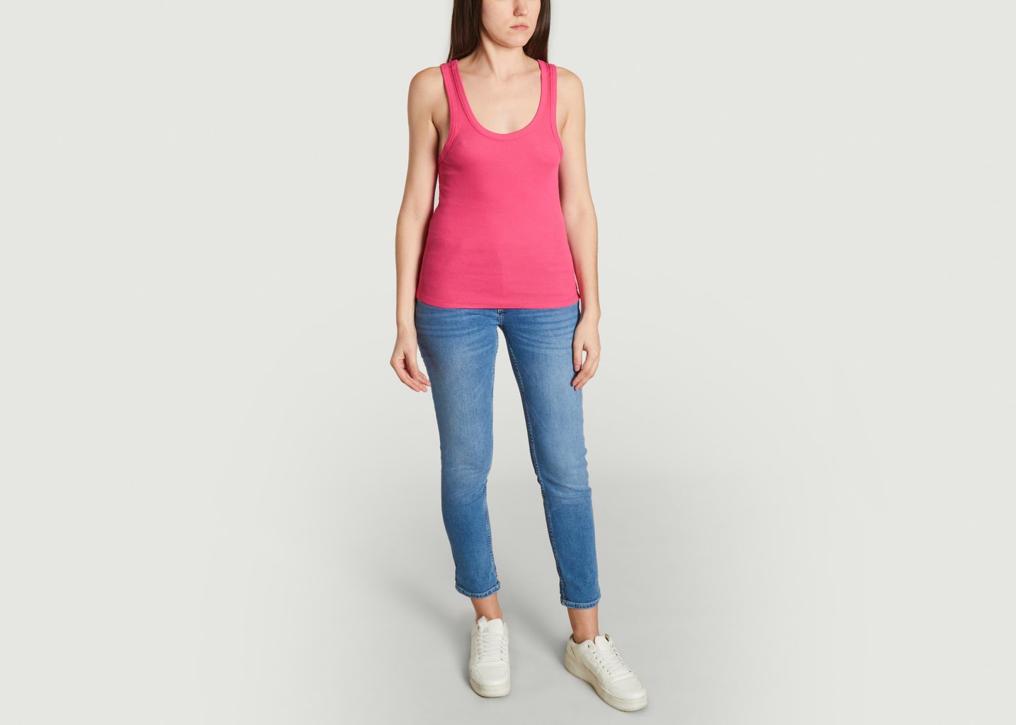 L'exception Débardeur En Coton Biologique Rose Colorful Standard