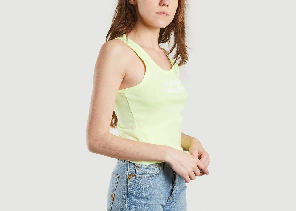 L'exception Debardeur Tetu Jaune La Petite Française