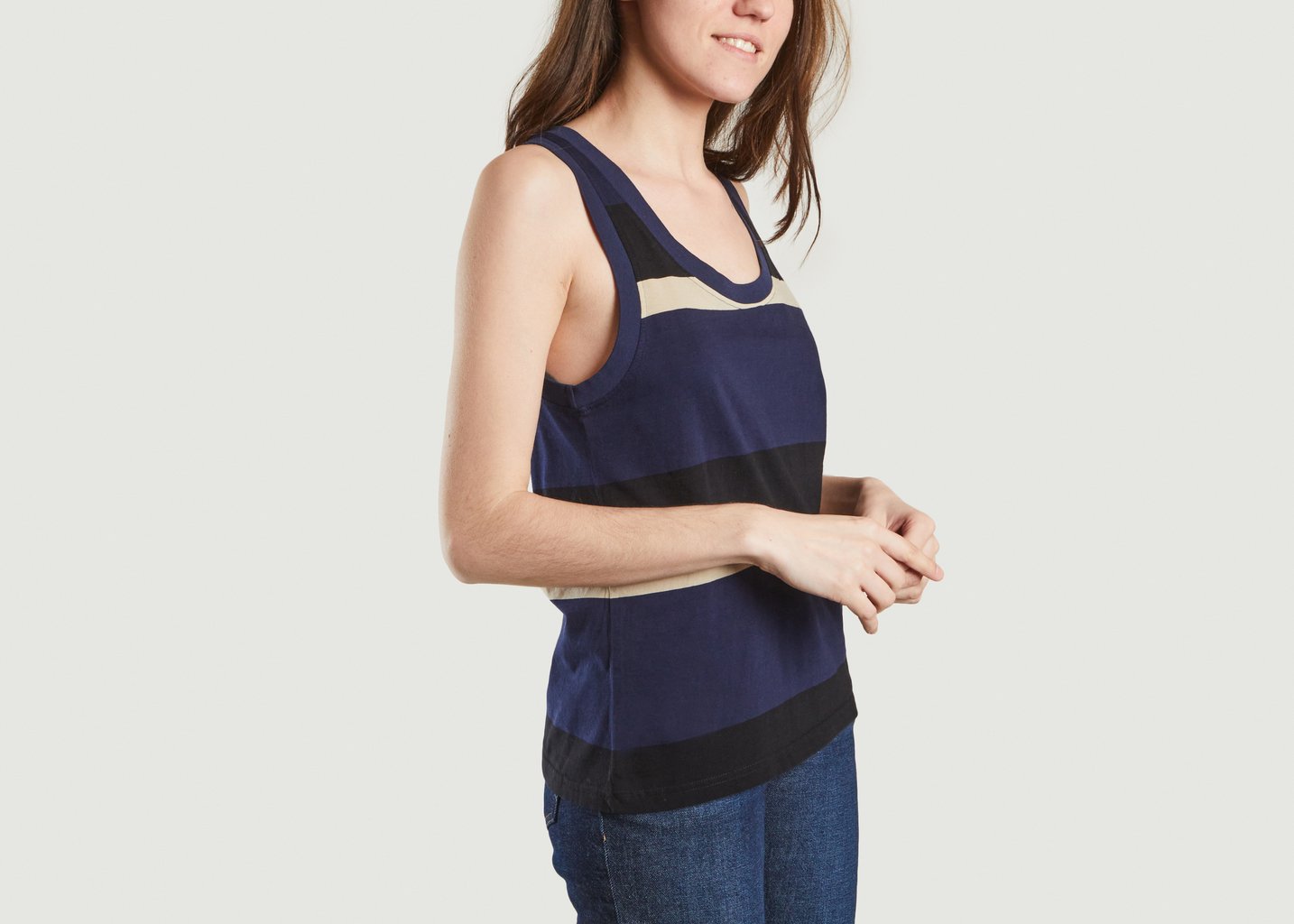 L'exception Debardeur Torio En Coton Multicolore Diega