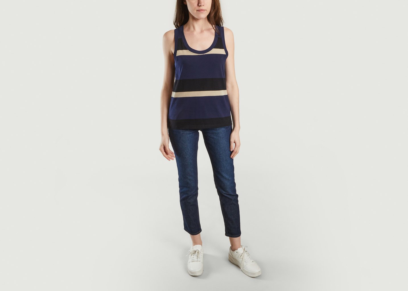 L'exception Debardeur Torio En Coton Multicolore Diega