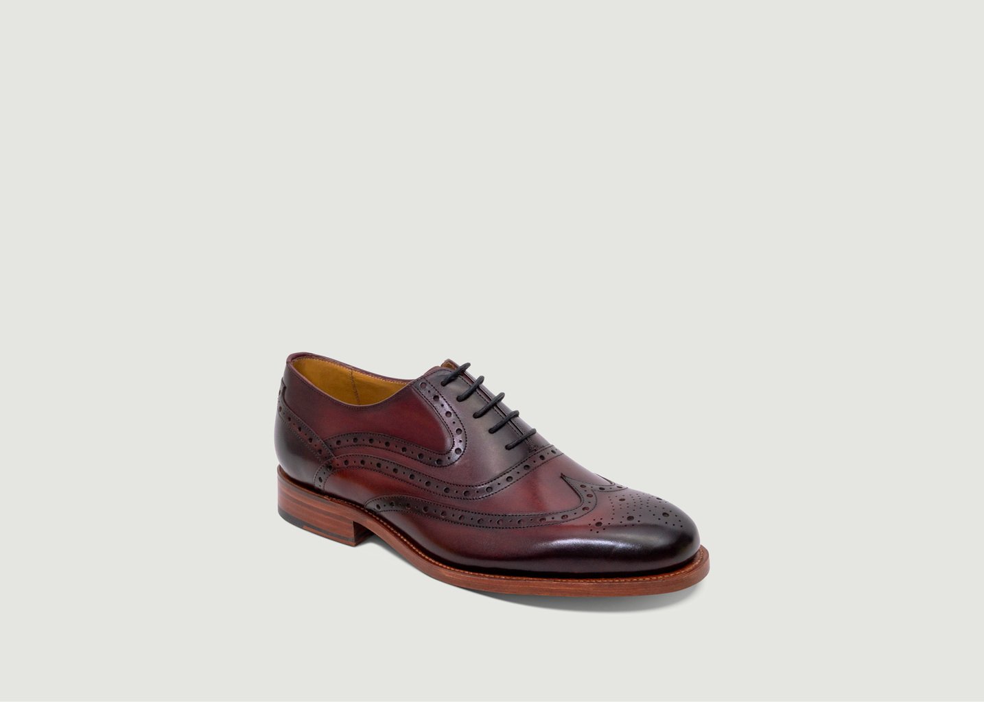 l'exception Derbies Liffey Marron Foncé Barker Shoes
