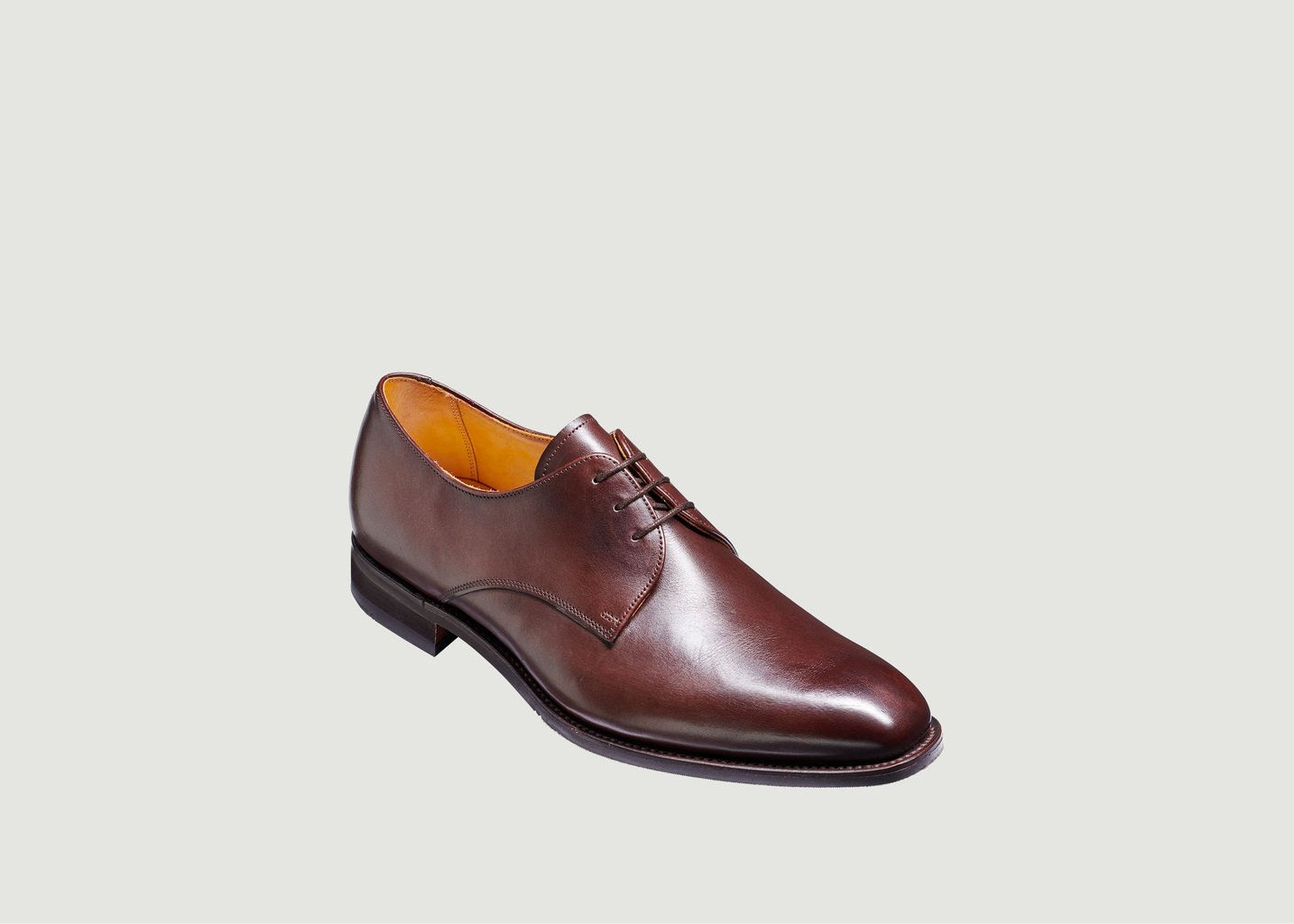 l'exception Derbies St. Austell Marron Foncé Barker Shoes