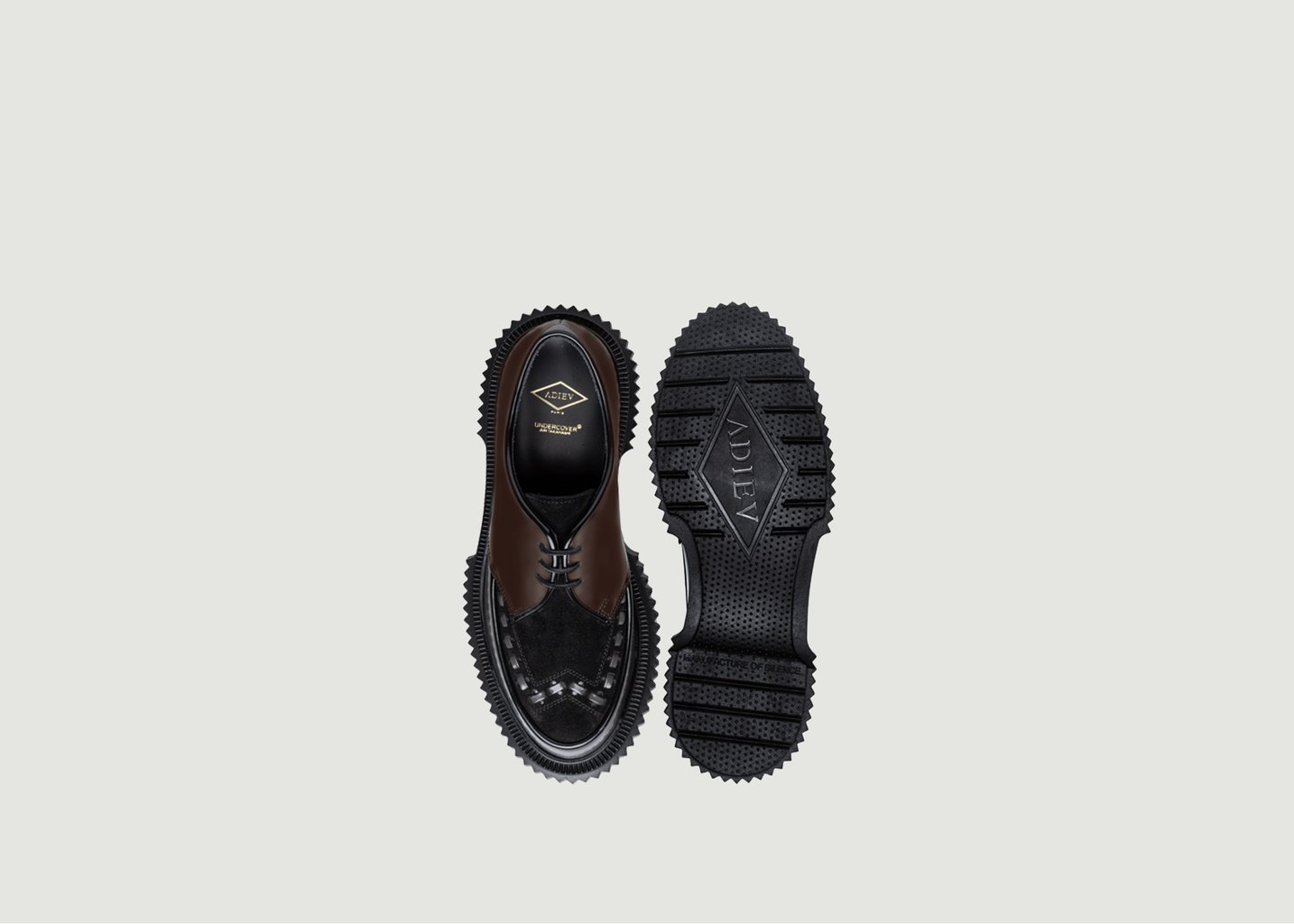 L'exception Derbies Type 195 X Undercover Chocolat Adieu