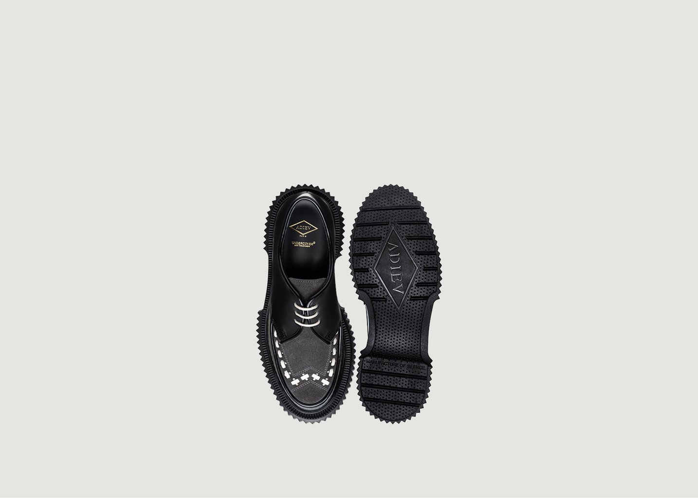 L'exception Derbies Type 195 X Undercover Noir Adieu