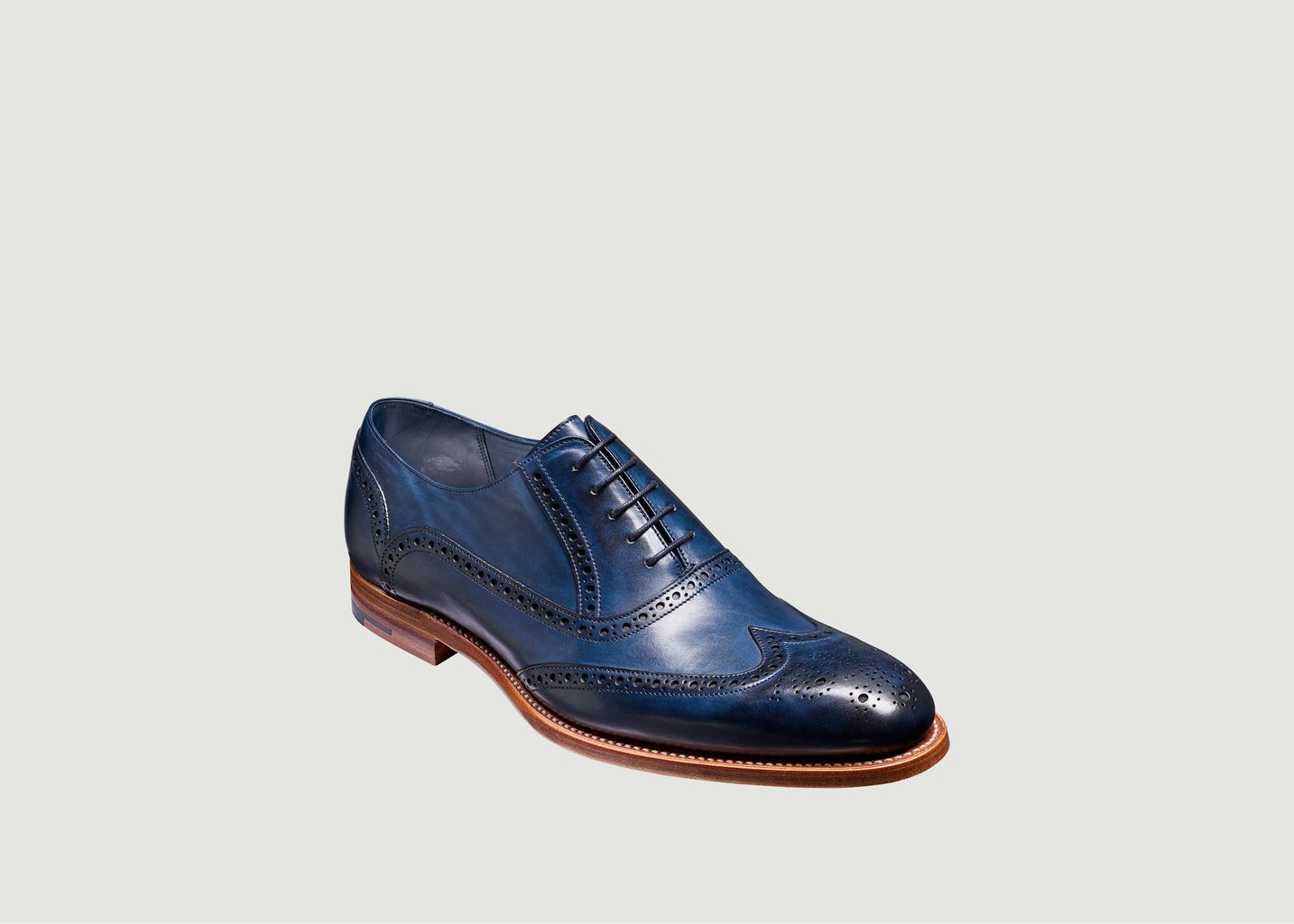 l'exception Derbies Valiant Bleu Marine Barker Shoes