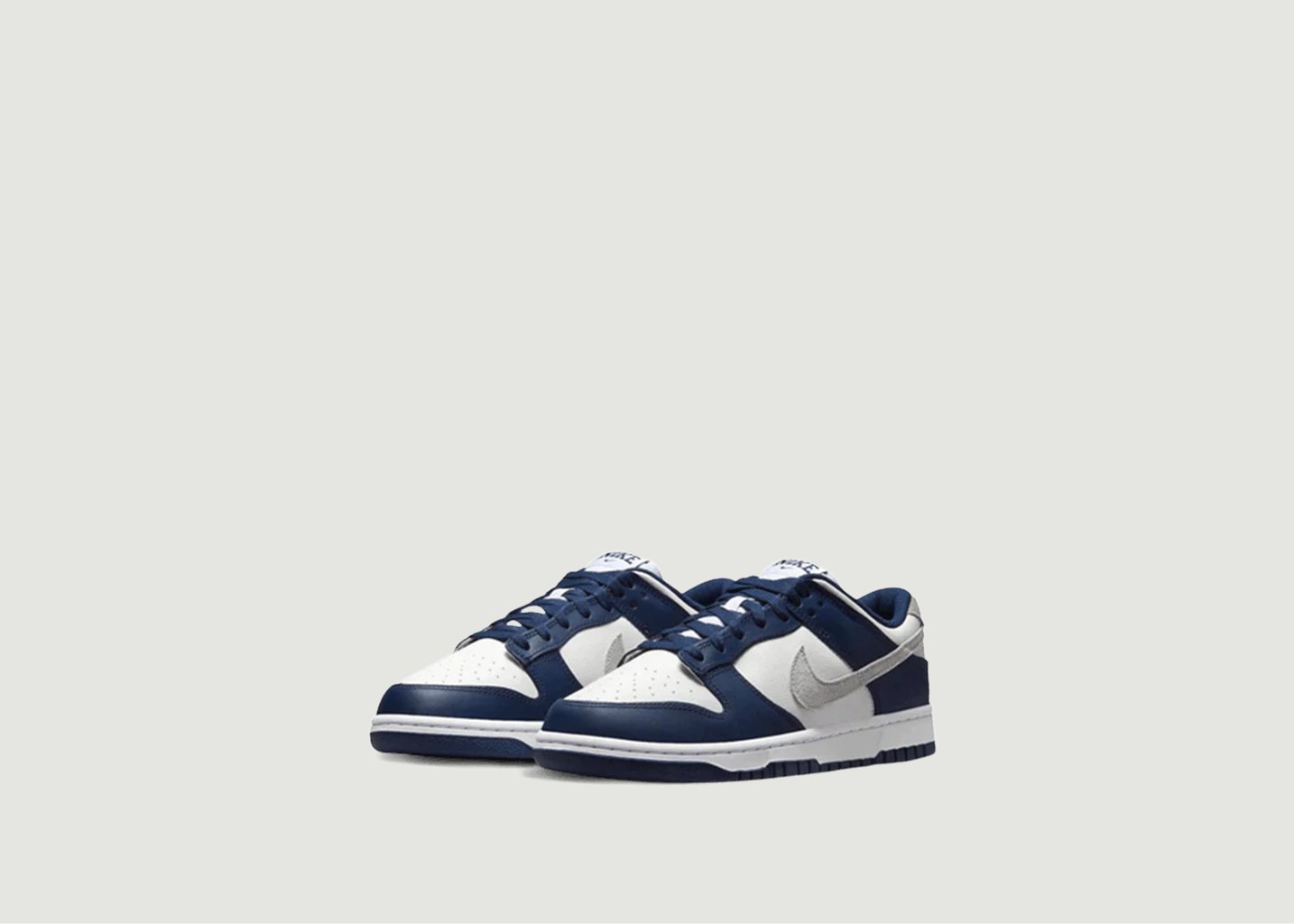 L'exception Dunk Low Summit White Midnight Navy Bleu Marine Nike
