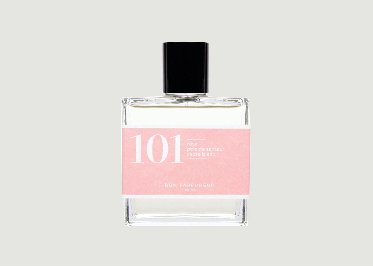 l'exception Eau de Parfum 101 : Rose Pois de senteur Cèdre blanc Blanc Bon Parfumeur Paris