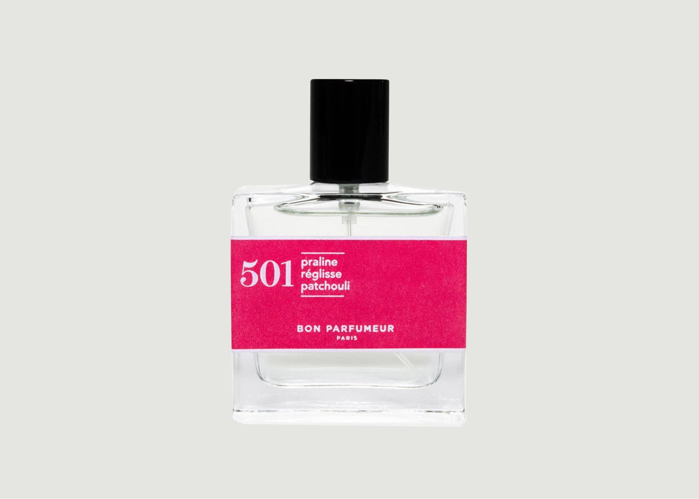 l'exception Eau de Parfum 501 : Praline Réglisse Patchouli Blanc Bon Parfumeur Paris
