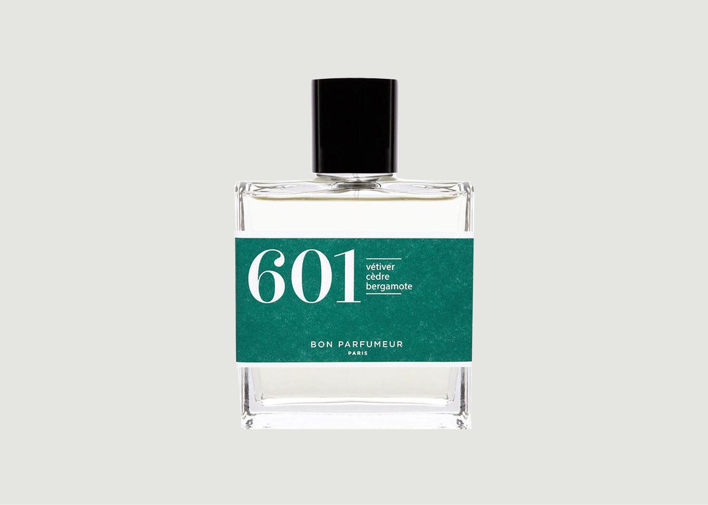 l'exception Eau de Parfum 601 : Vétiver Cèdre Bergamote Blanc Bon Parfumeur Paris