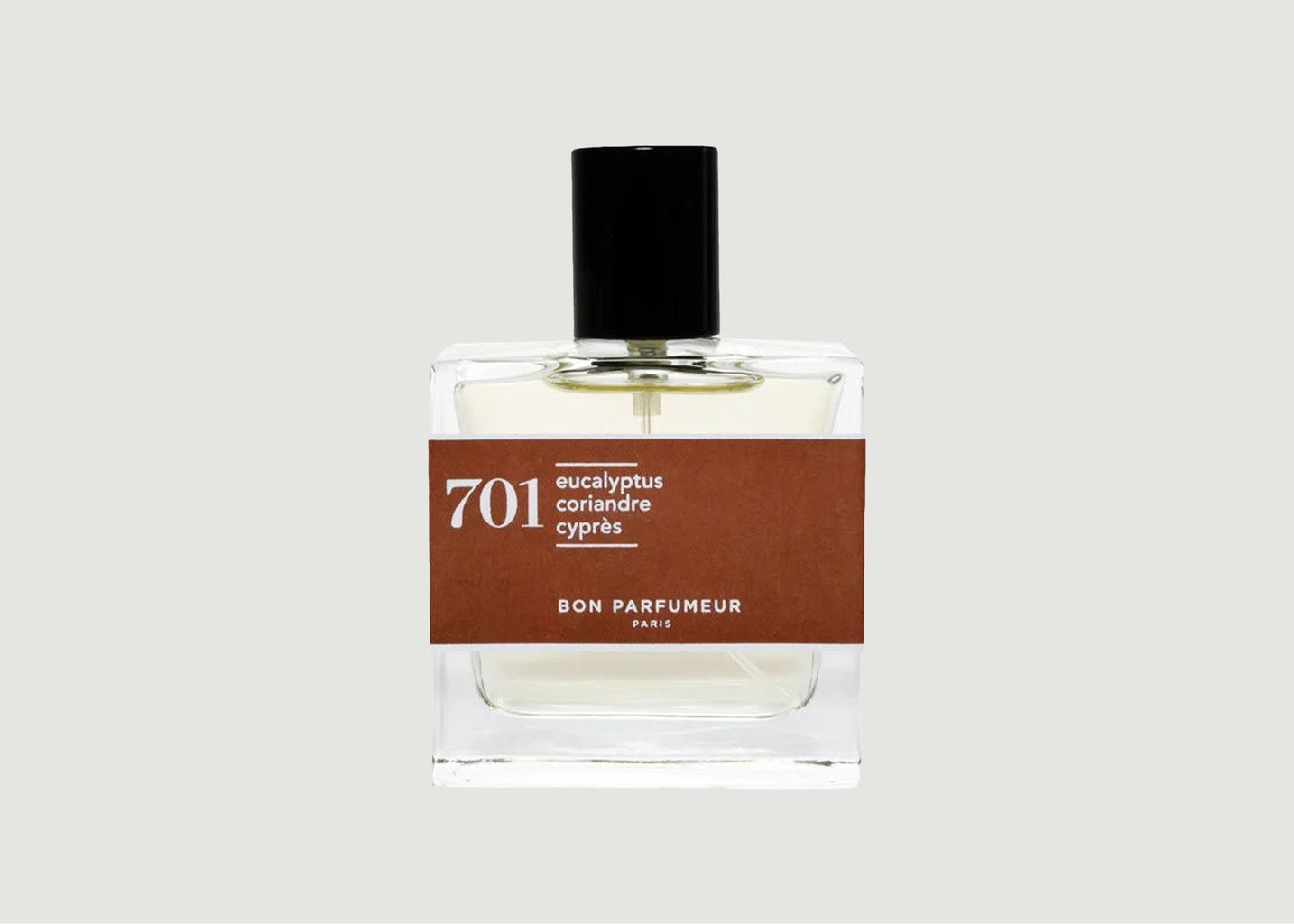 l'exception Eau de Parfum 701 : Eucalyptus Coriandre Cyprès Blanc Bon Parfumeur Paris