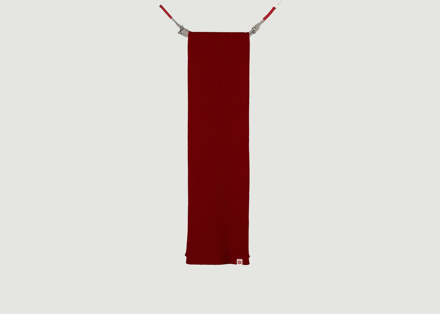 L'exception Echarpe Chaleureuse Rouge Red Star Rouge Foncé Henry Paris
