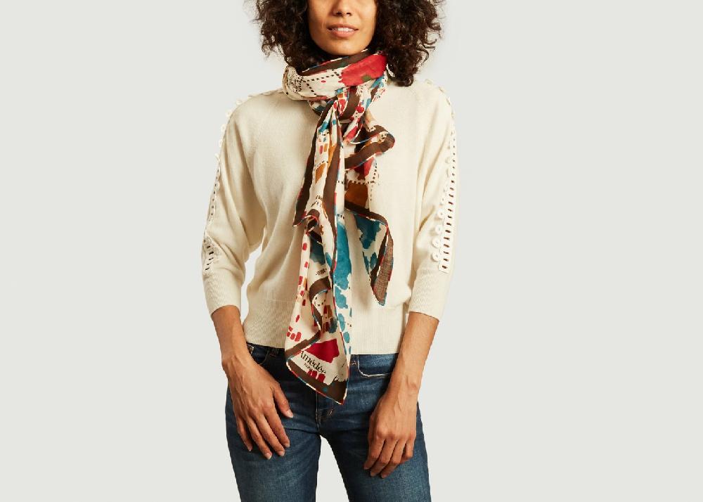 L'exception Écharpe Imprimée Maboneng Multicolore Amédée Paris