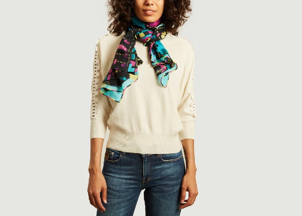 L'exception Écharpe Imprimée Yeonnam Multicolore Amédée Paris