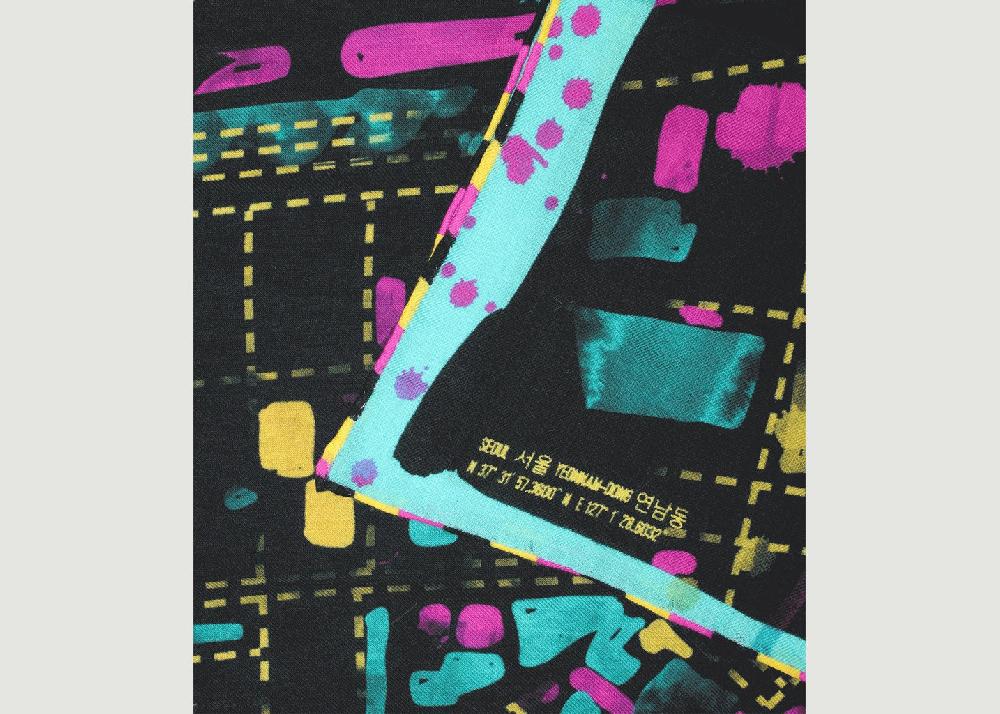 L'exception Écharpe Imprimée Yeonnam Multicolore Amédée Paris