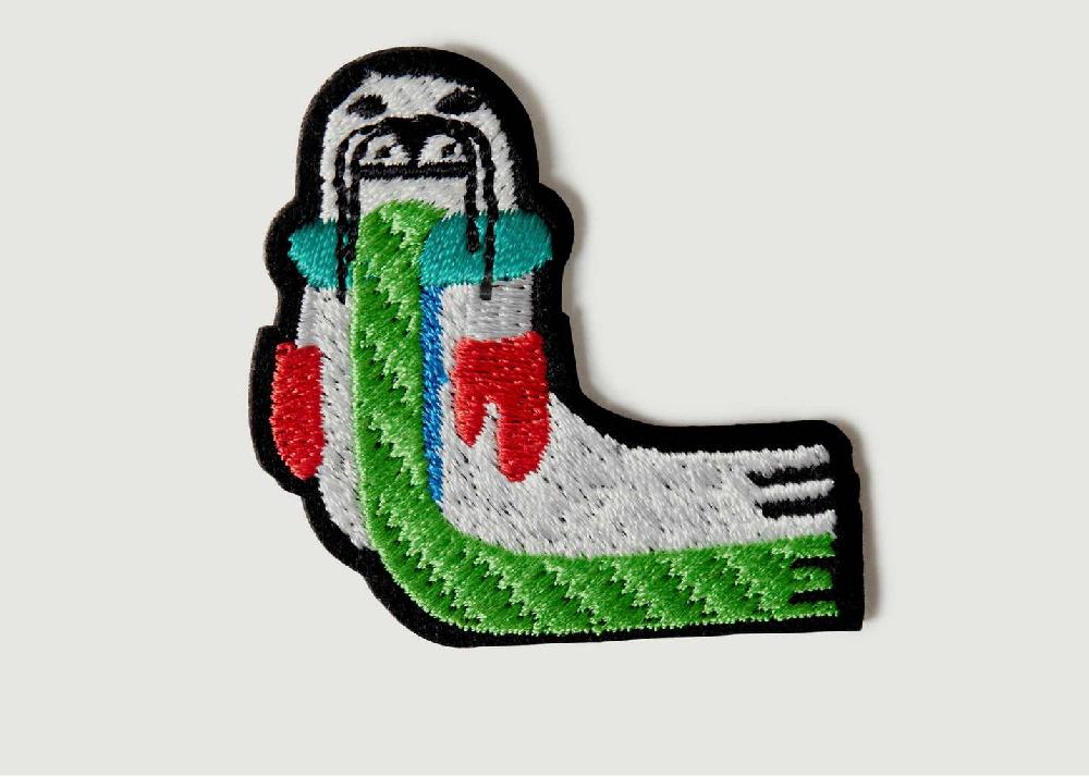 l'exception Écusson Phoque Enrhumé Multicolore Macon & Lesquoy