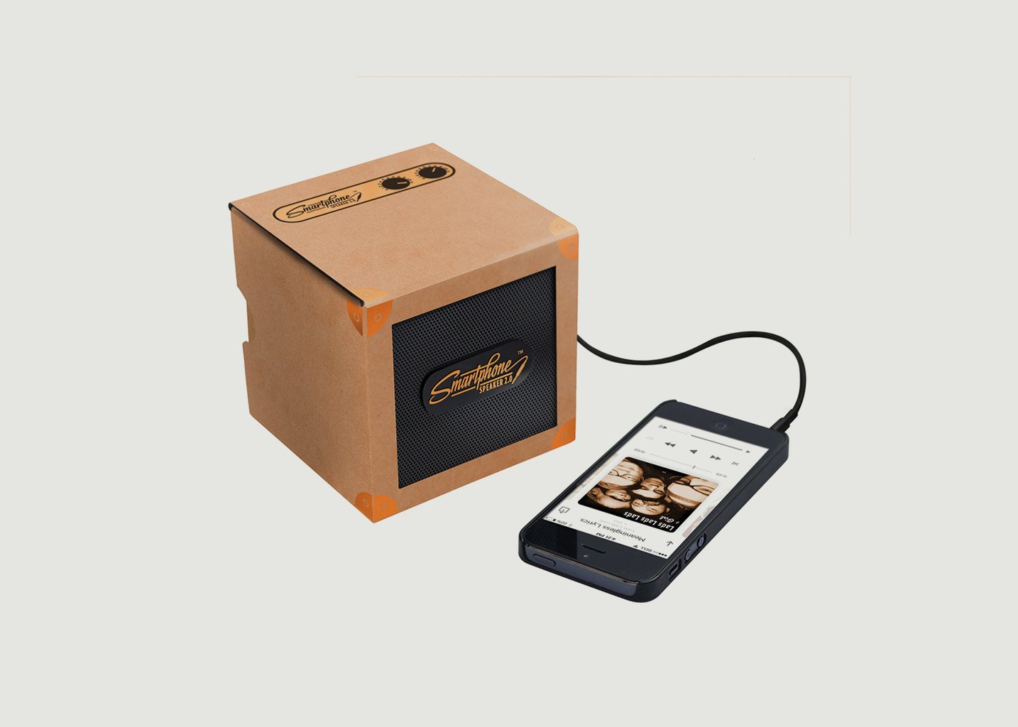 l'exception Enceinte Amovible pour Smartphone Blanc Luckies of London
