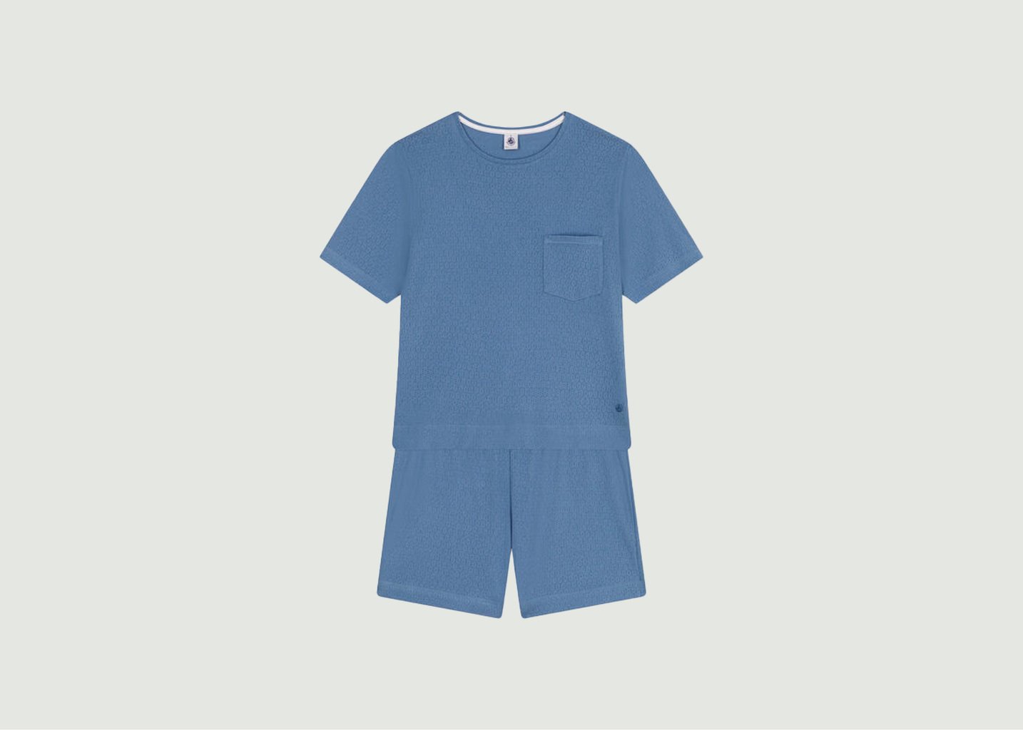 l'exception Ensemble Pyjama Bleu Pétrole Petit Bateau