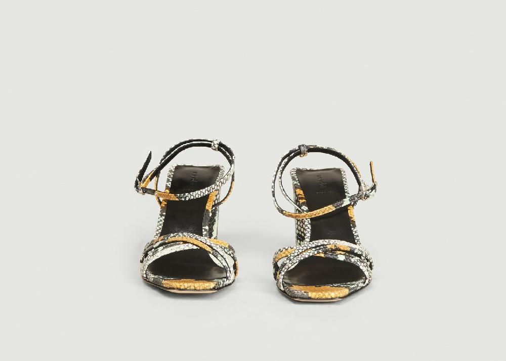 L'exception Escarpins Annabella Snake Print Multicolore Aeyde