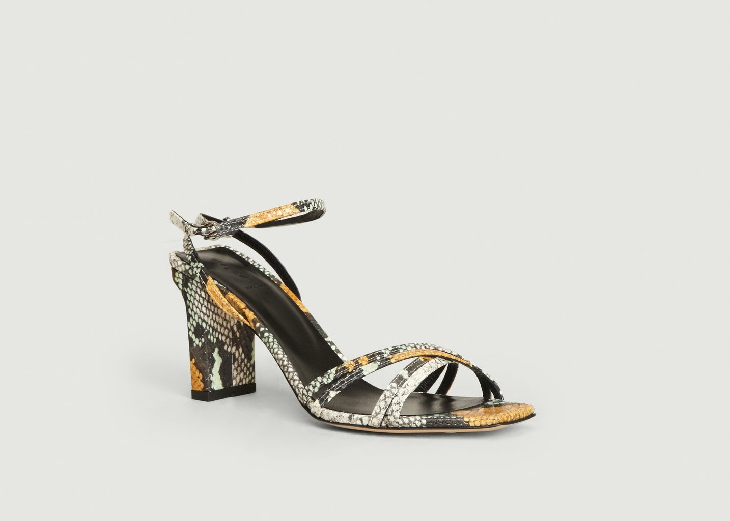 l'exception Escarpins Annabella Snake Print Multicolore Aeyde