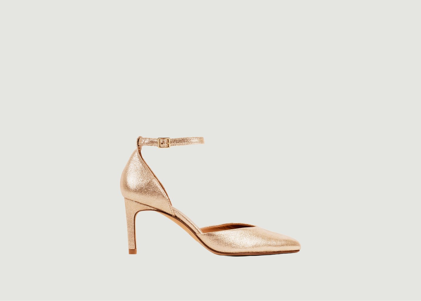 l'exception Escarpins Heather Champagne Bobbies Paris