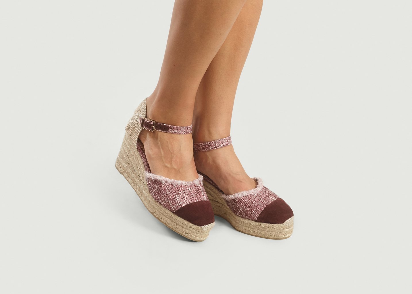 L'exception Espadrille Compensée Casandra Bordeaux Castañer