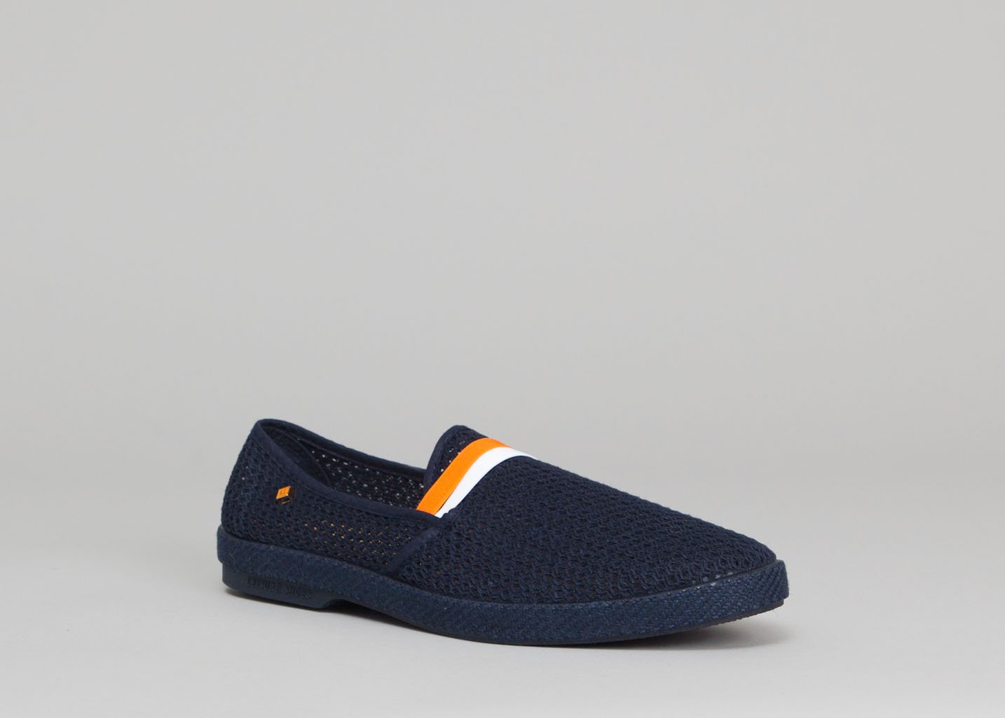 l'exception Espadrille Grand Tournoi Bleu Marine Rivieras