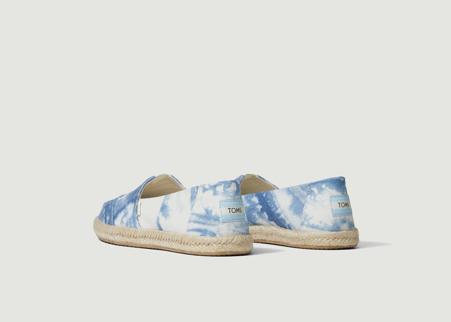 L'exception Espadrilles Alpargatas Eco Dye Bleu Clair Toms