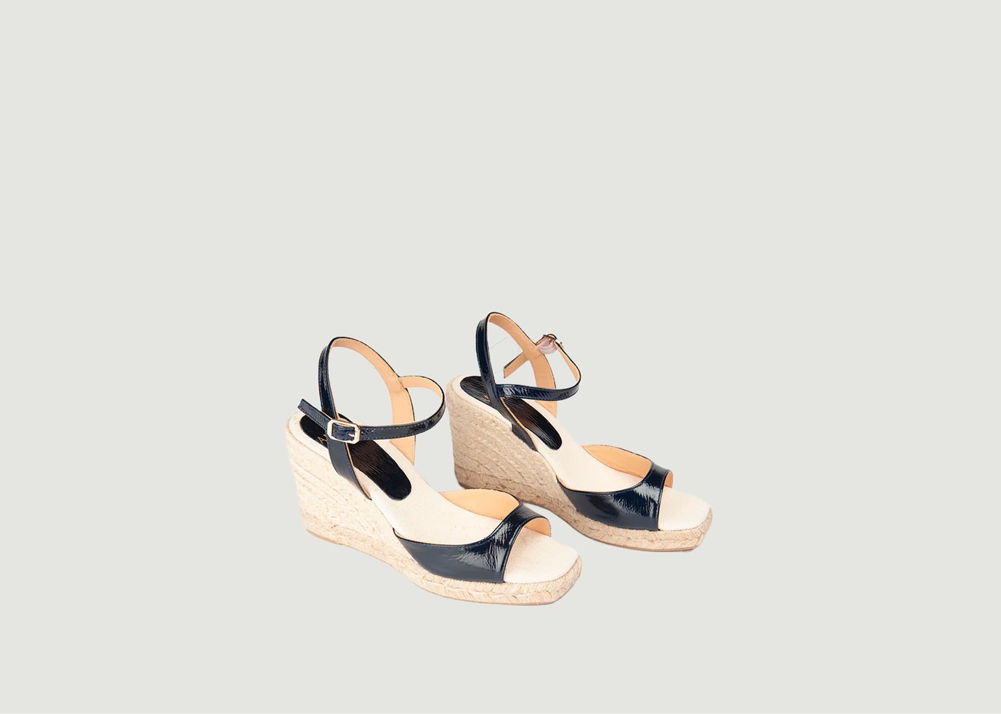 L'exception Espadrilles Beverly Verni Bleu Marine Anaki