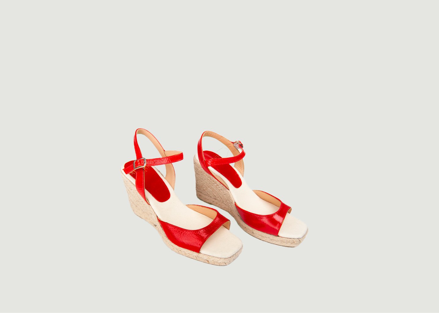 L'exception Espadrilles Beverly Verni Vermillon Anaki