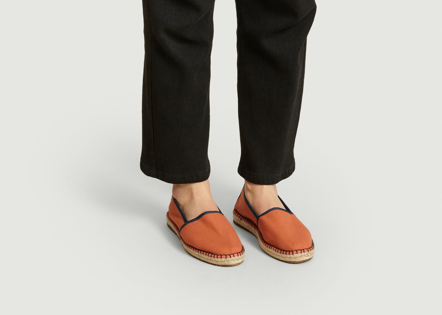 L'exception Espadrilles Biscarosse Brique Escadrille