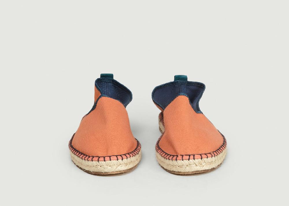 L'exception Espadrilles Biscarosse Brique Escadrille