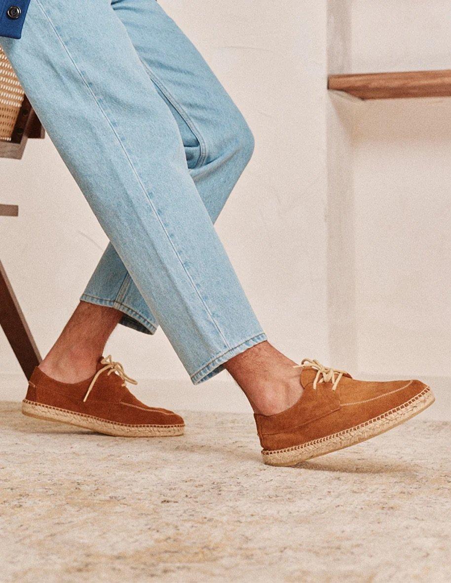 L'exception Espadrilles Charles Caramel Odaje Ex M.Moustache