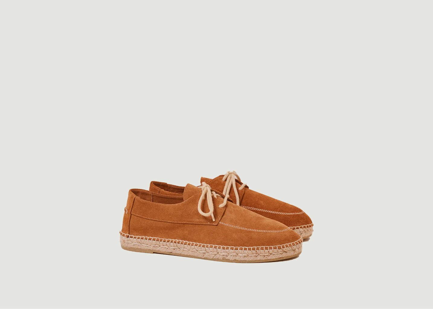 l'exception Espadrilles Charles Caramel Odaje ex M.Moustache
