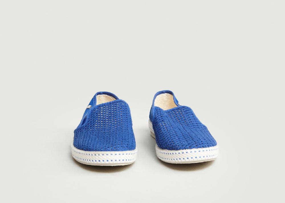 L'exception Espadrilles Classique 20° Bleu Roi Rivieras