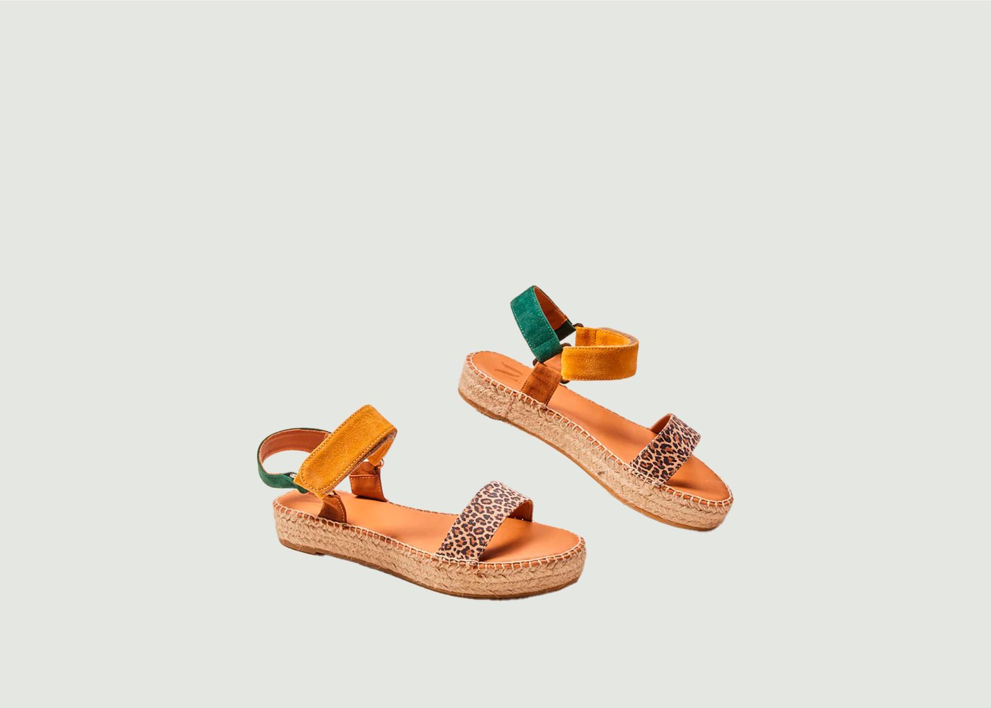 L'exception Espadrilles Flore Multicolore Odaje Ex M.Moustache