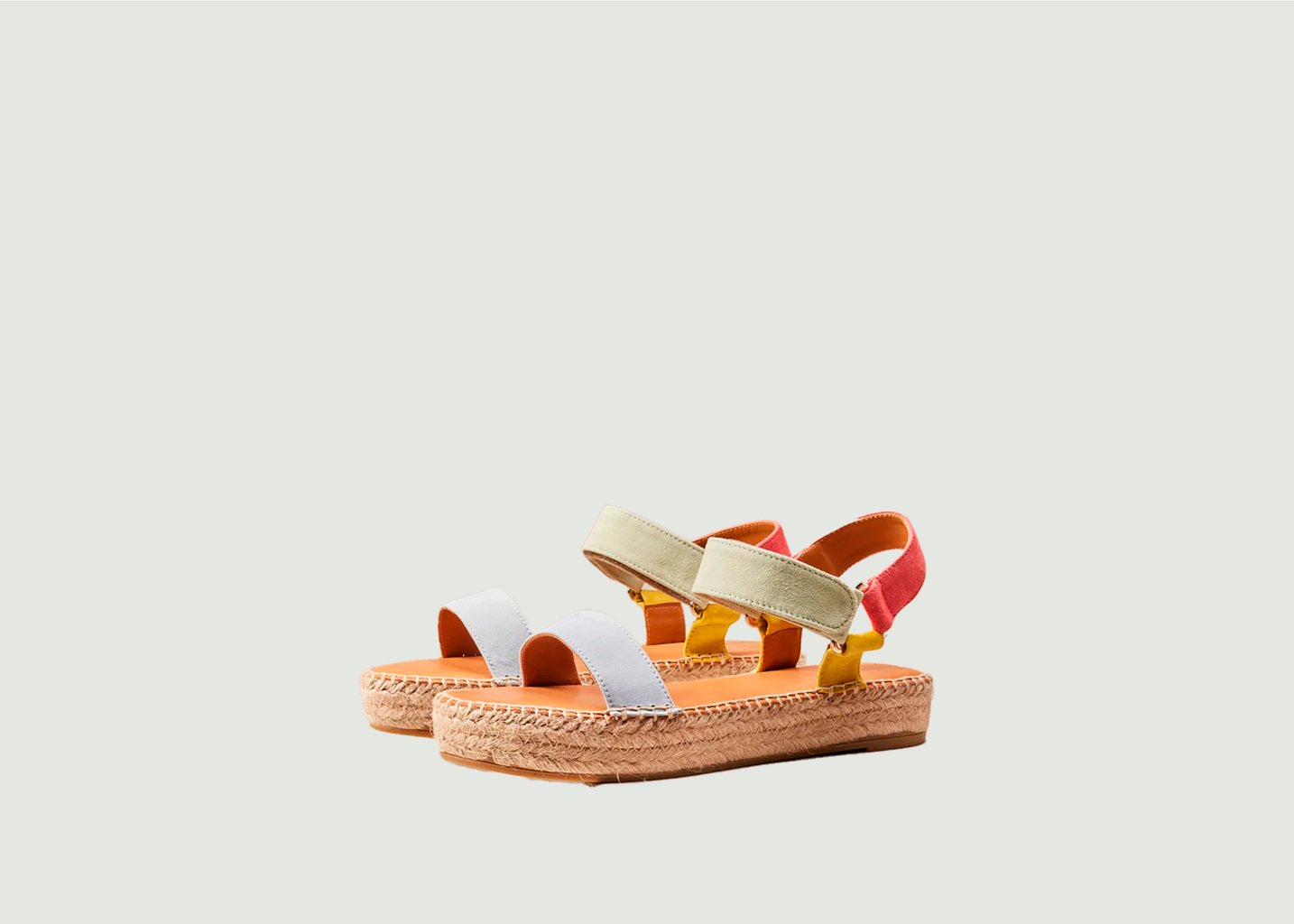 L'exception Espadrilles Flore Multicolore Odaje Ex M.Moustache