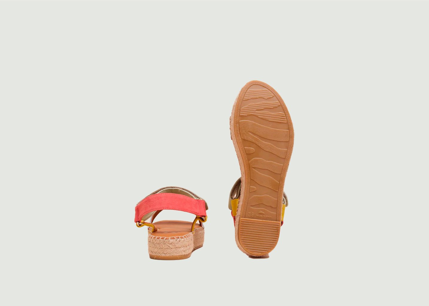 L'exception Espadrilles Flore Multicolore Odaje Ex M.Moustache
