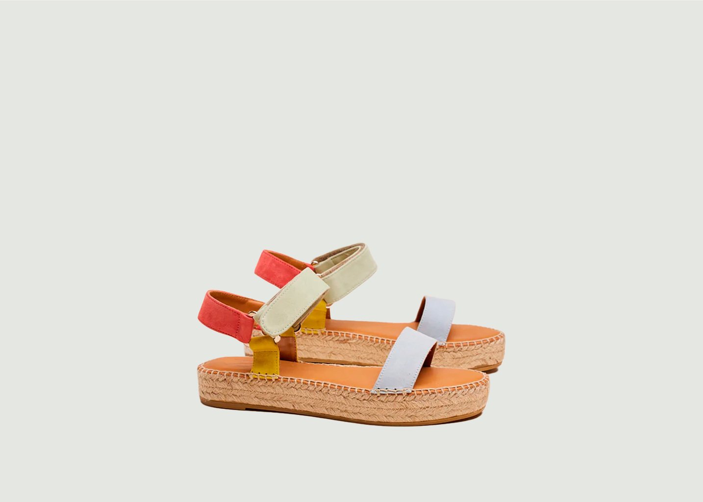 l'exception Espadrilles Flore Multicolore Odaje ex M.Moustache