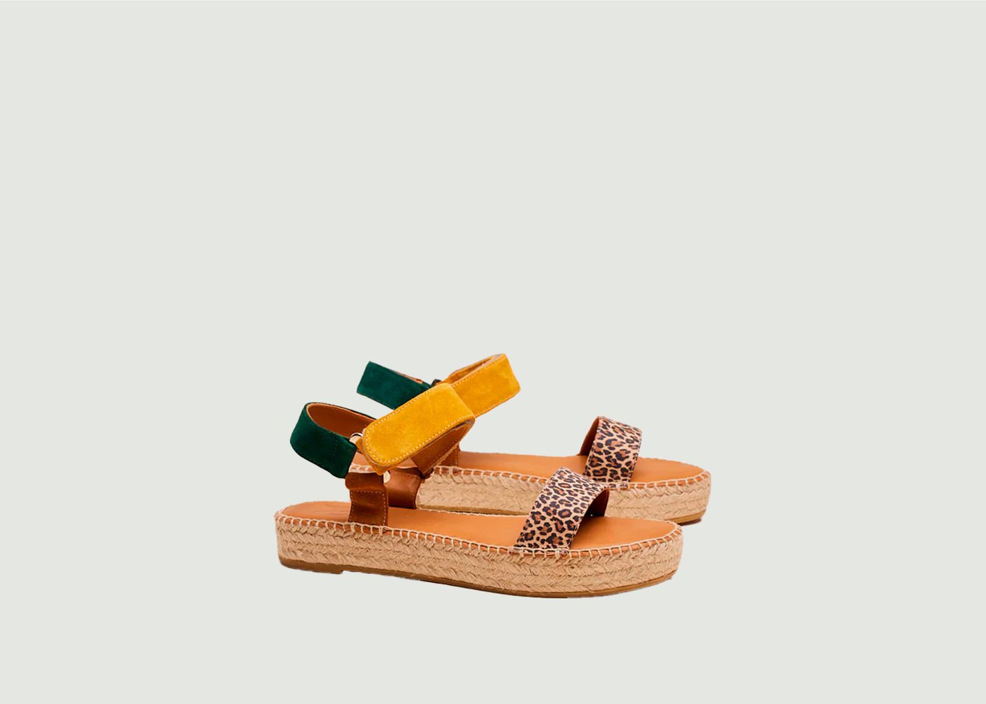 l'exception Espadrilles Flore Multicolore Odaje ex M.Moustache