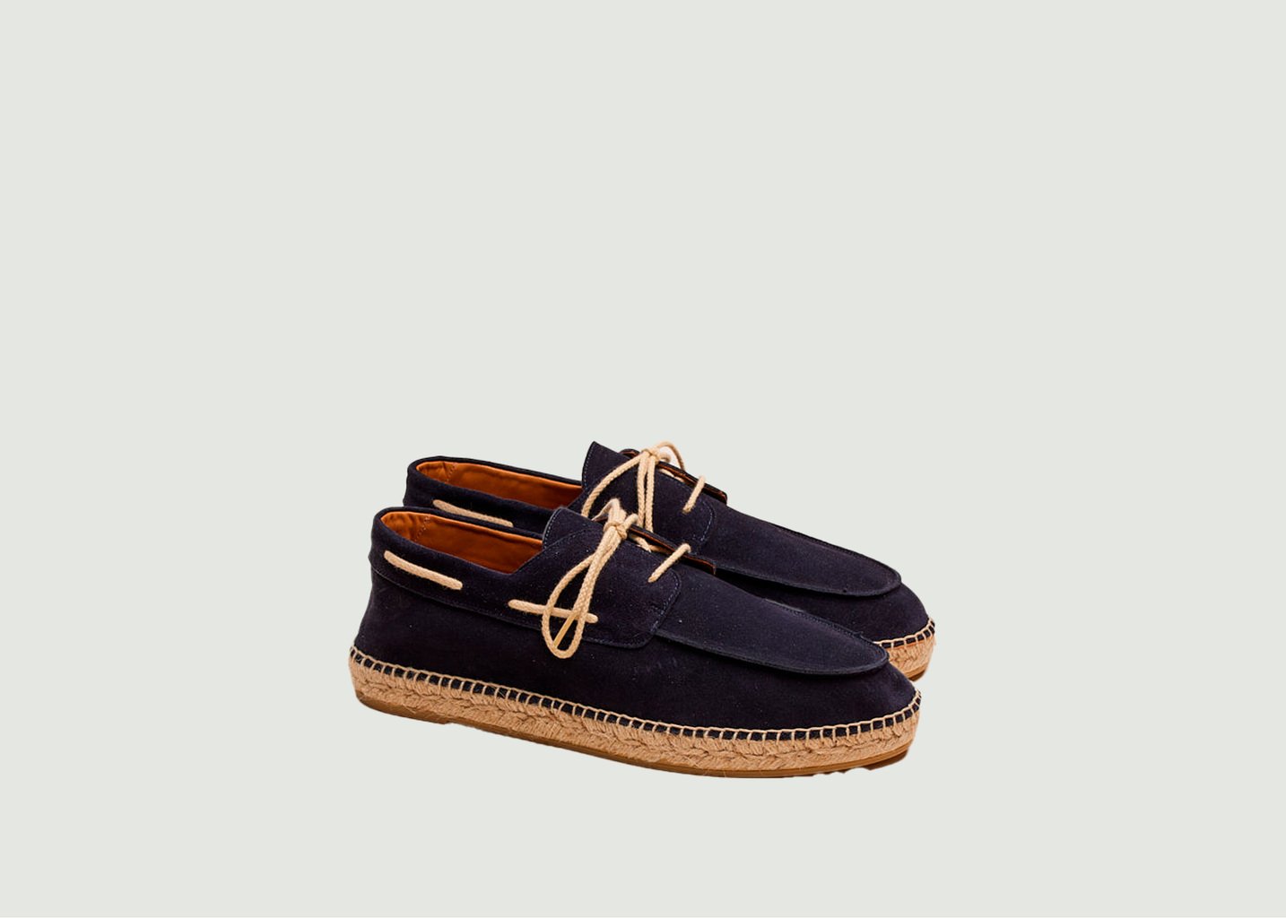 l'exception Espadrilles Matteo Bleu Marine Odaje ex M.Moustache