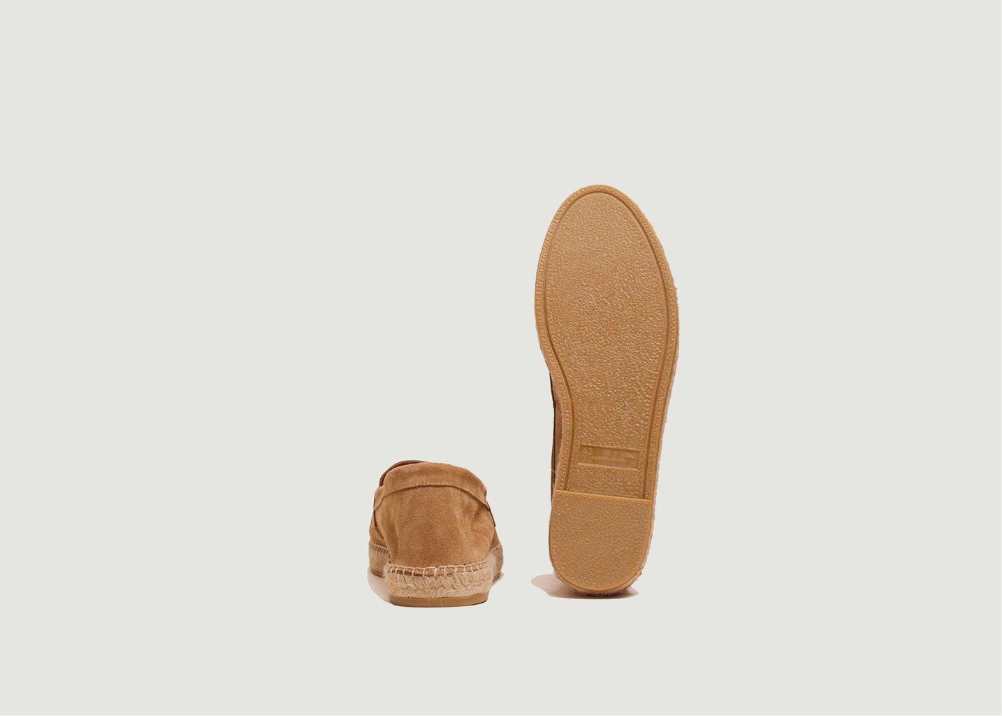 L'exception Espadrilles Roméo Taupe Odaje Ex M.Moustache