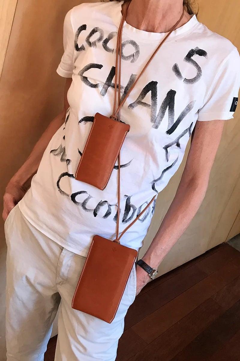 L'exception Etuis à Telephone En Cuir L Fauve Del'Ep