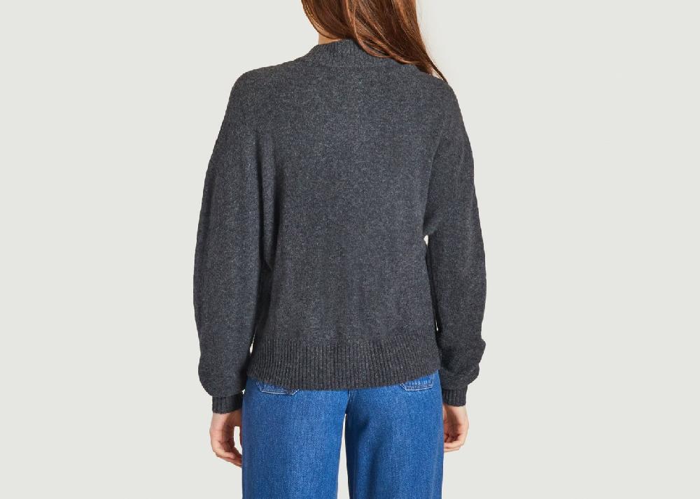 L'exception Gilet Damsville Vert Foncé American Vintage
