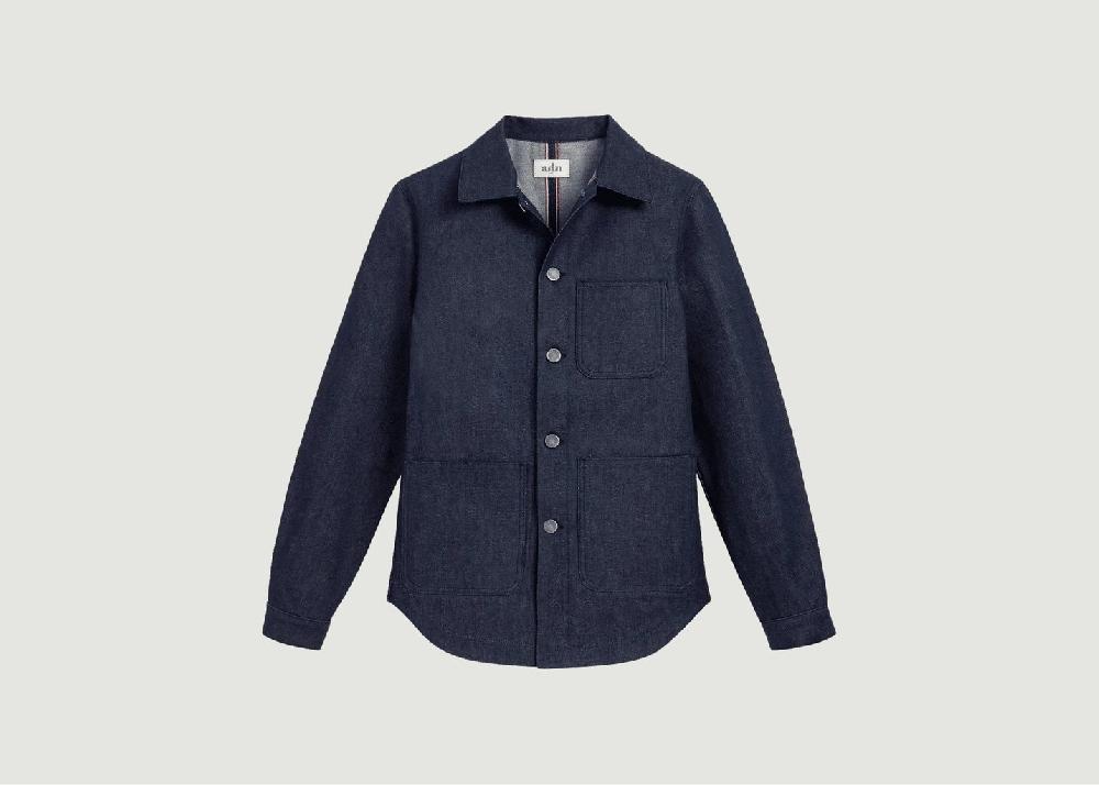 l'exception Gilet Evolution en denim upcyclé Brut ADN Paris