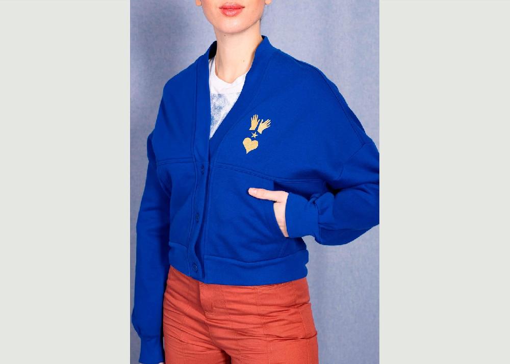l'exception Gilet Neola Bleu électrique Misericordia