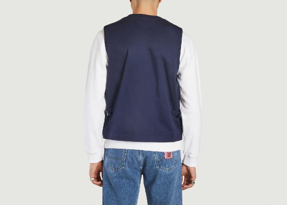 L'exception Gilet Photographers Bleu Marine Universal Works