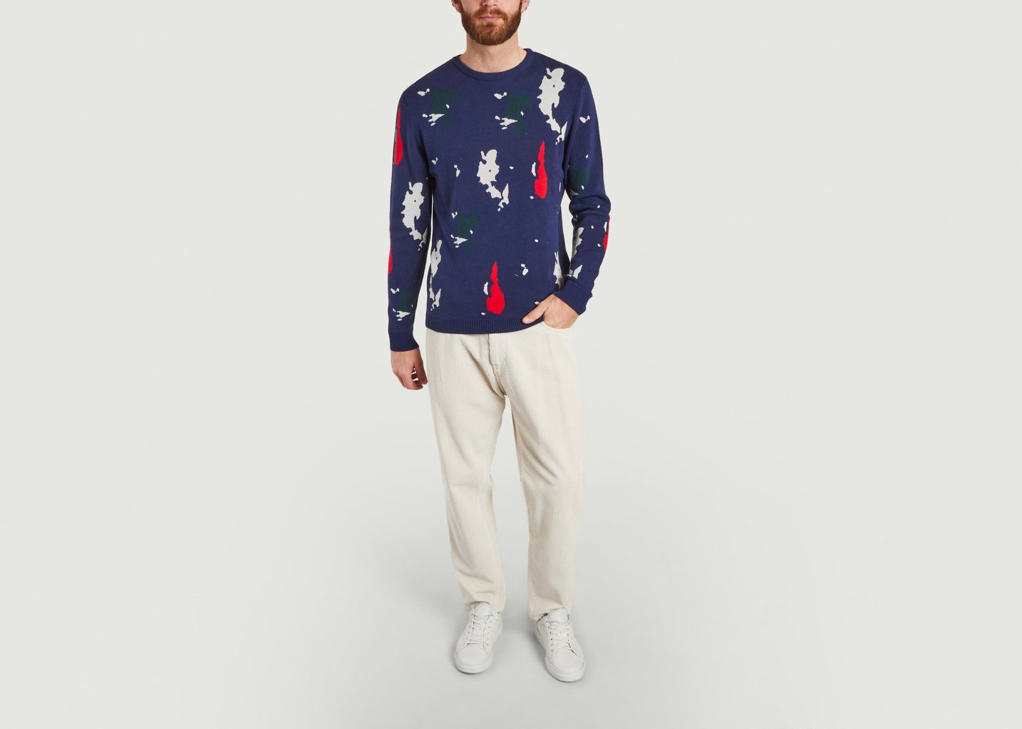L'exception Graphic Knitwear Bleu JagVi Rive Gauche