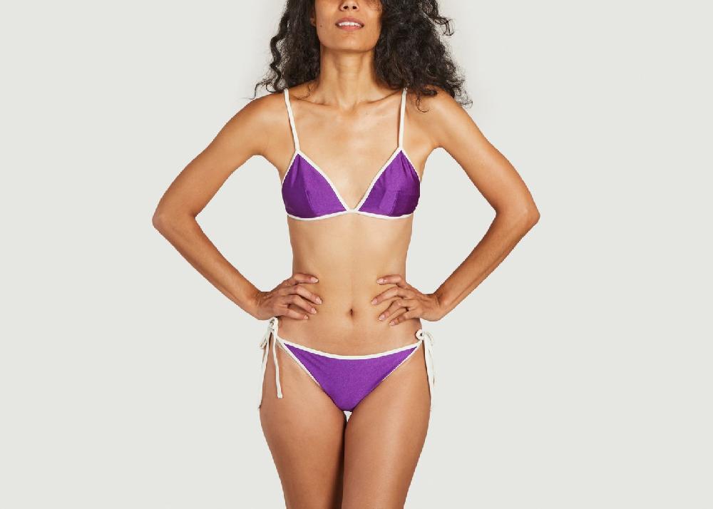 L'exception Haut De Maillot De Bain Richie Violet Albertine