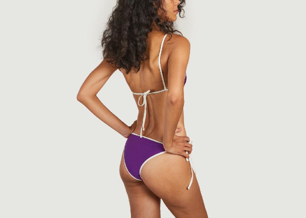 L'exception Haut De Maillot De Bain Richie Violet Albertine