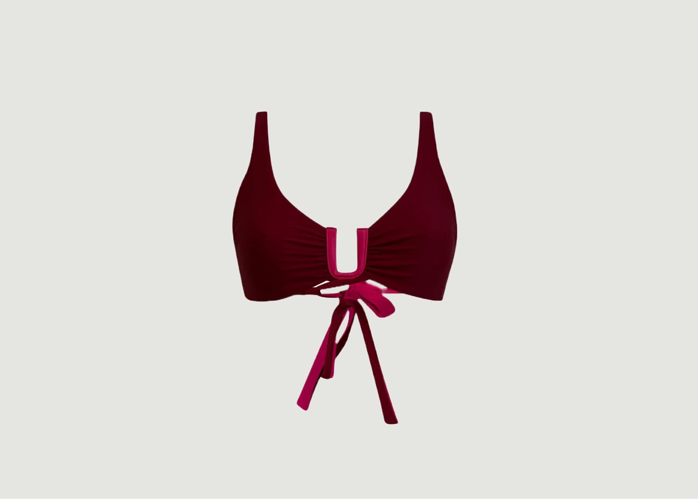 L'exception Haut De Maillot Réversible Cerise Kaly Ora